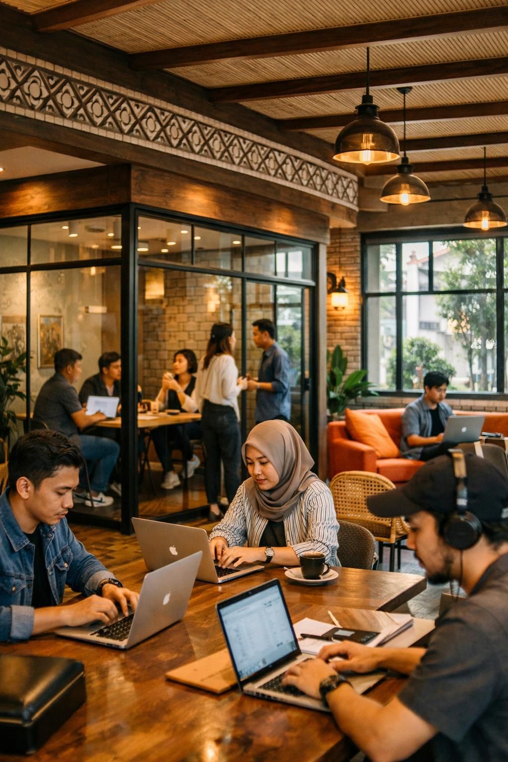 temukan ruang coworking terbaik di bandung yang dirancang khusus untuk startup, freelancer, dan perusahaan digital. nikmati fasilitas lengkap dan lingkungan kerja yang inspiratif untuk mendukung produktivitas anda.