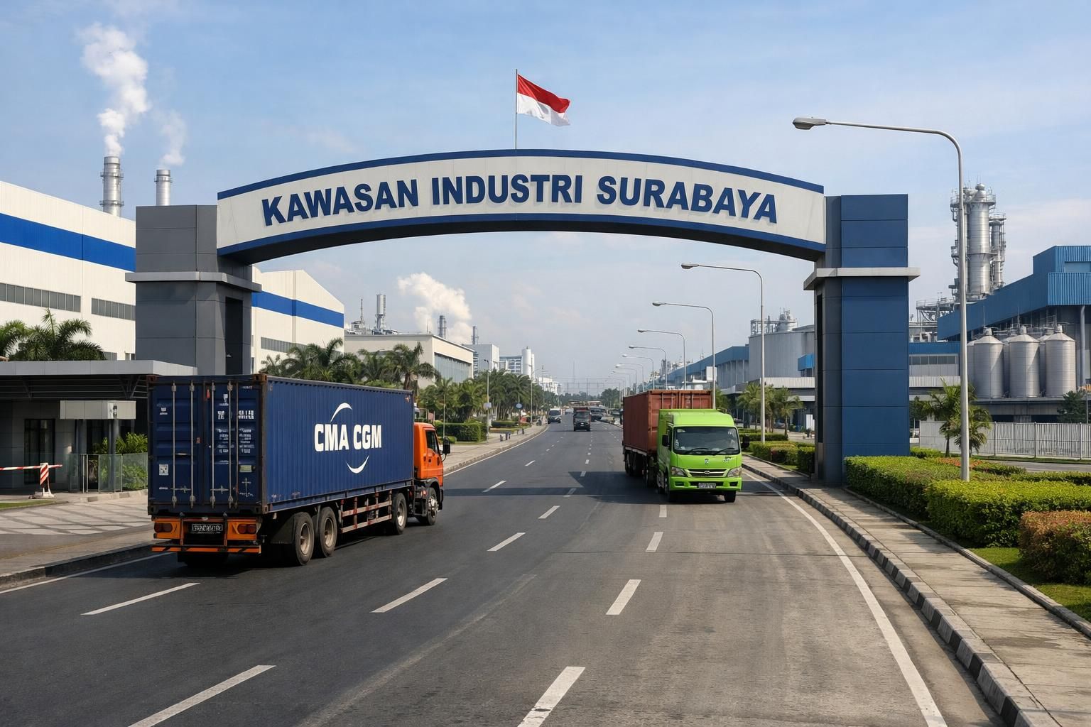 temukan kawasan industri terbaik di surabaya untuk mendirikan pabrik dan perusahaan anda dengan fasilitas lengkap dan lokasi strategis.