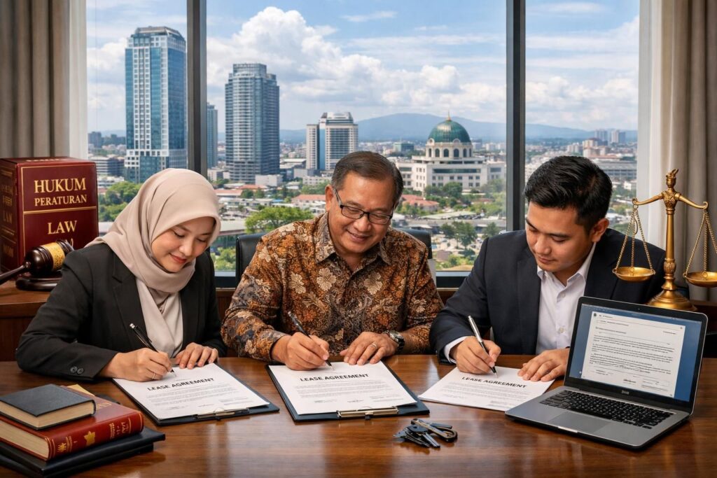 panduan lengkap tentang kontrak sewa kantor di medan dan kewajiban hukum yang harus dipenuhi perusahaan untuk menjalankan bisnis secara legal dan aman.