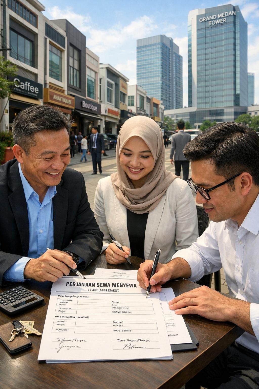 temukan perjanjian sewa ruang usaha di medan yang ideal untuk perusahaan dan pelaku bisnis anda, dengan syarat jelas dan proses mudah.